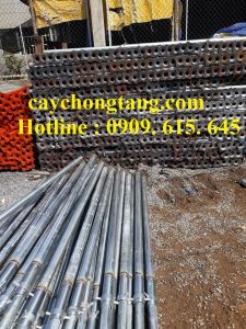 Sản xuất cây chống tăng mạ kẽm 1.8ly