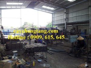 Sản xuất dàn giáo mạ kẽm tại xưởng sản xuất giàn giáo Hoàng Kim