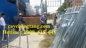 Giàn giáo mạ kẽm 1.5m tại xưởng Hoàng Kim Giàn giáo mạ kẽm 1.5m tại xưởng Hoàng Kim